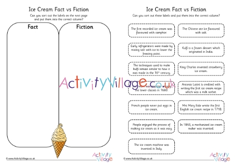 Ice Cream Fact vs Fiction