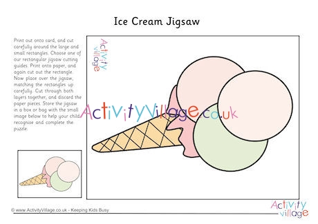 Ice Cream Jigsaw