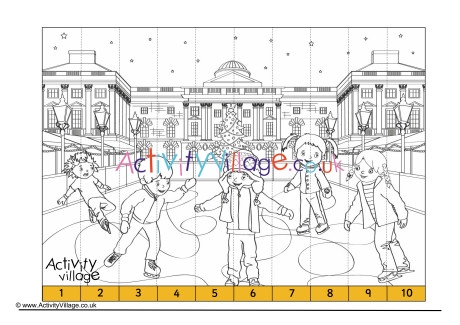Ice Rink Counting Jigsaw
