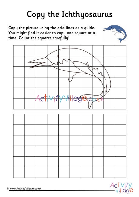 Ichthyosaurus Grid Copy
