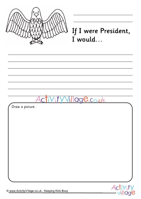 If I were President worksheet 1