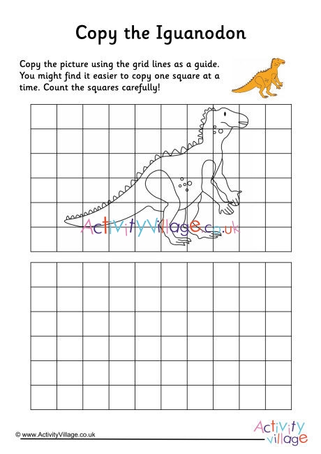 Iguanodon Grid Copy