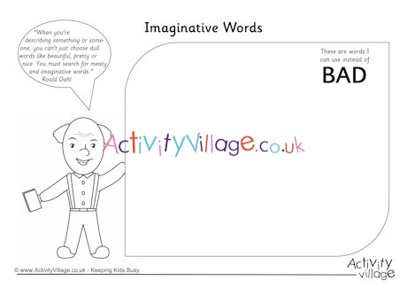 Imaginative words - bad