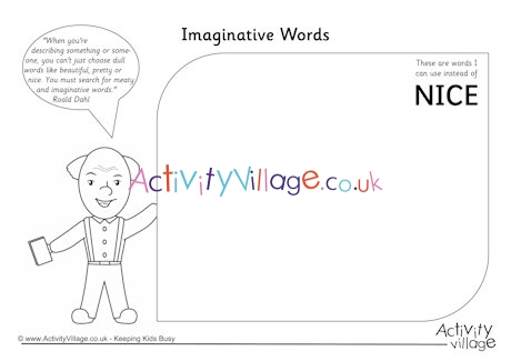 Imaginative words - nice