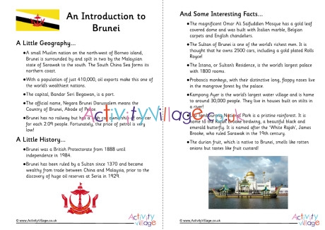 Introduction to Brunei