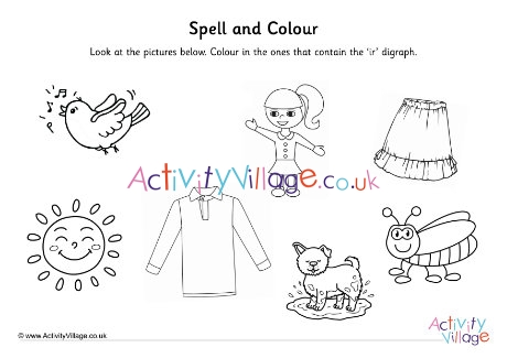 Ir Digraph Spell And Colour