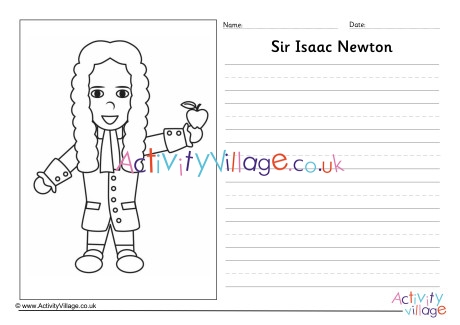 Isaac Newton Story Paper