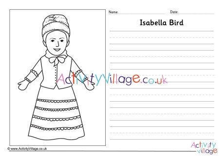 Isabella Bird Story Paper