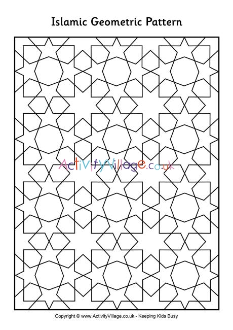 Islamic geometric pattern 1