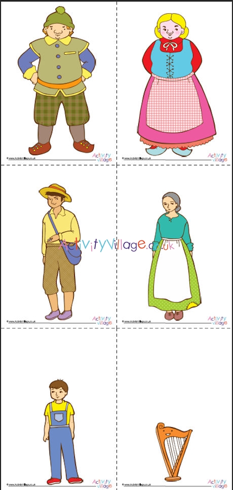 Jack and the Beanstalk characters