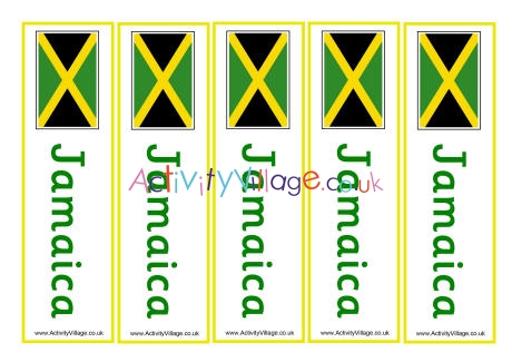 Jamaica bookmarks