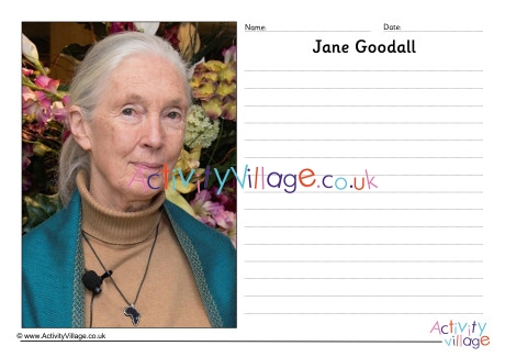 Jane Goodall Story Paper 2