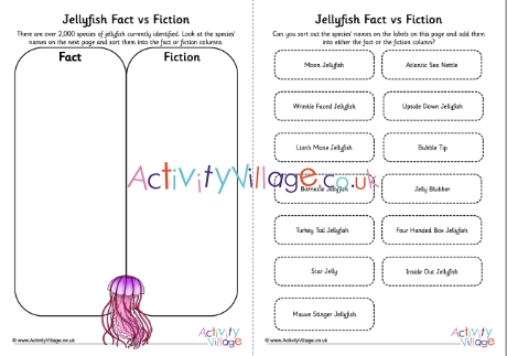 Jellyfish species fact vs fiction