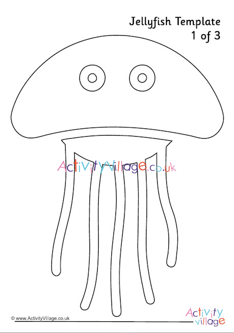 Jellyfish Template 2 Jellyfish Template 2