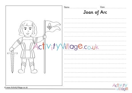 Joan Of Arc Story Paper