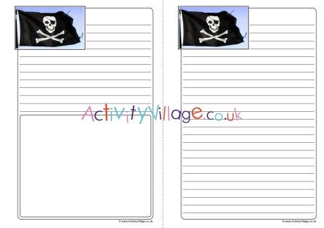 Jolly Roger Notebooking Pages