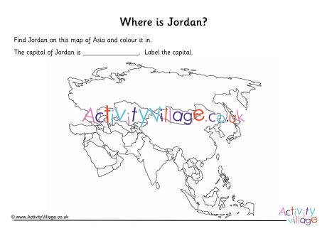 Jordan Location Worksheet