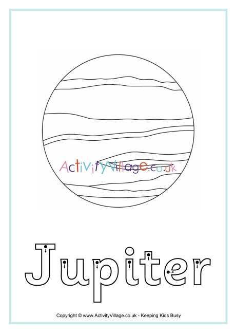 Jupiter Finger Tracing