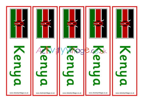Kenya bookmarks