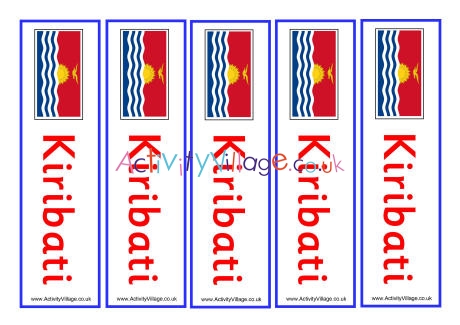 Kiribati bookmarks