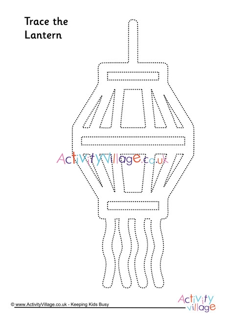 Lantern tracing page 1