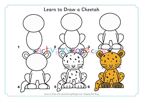 Learn to Draw a Cheetah