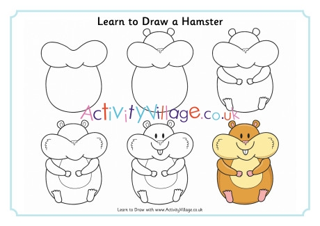 Learn To Draw A Hamster