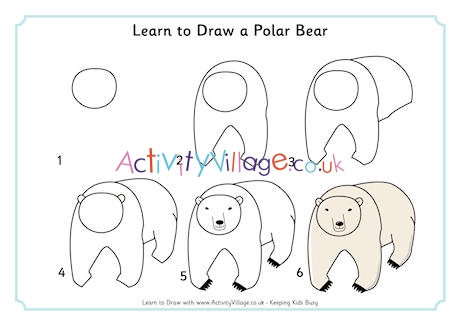 Learn to Draw a Polar Bear