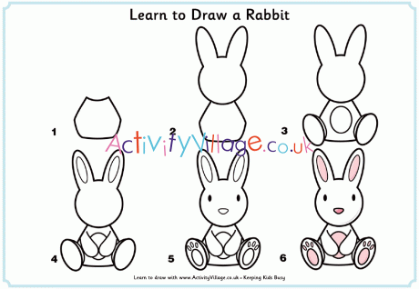 Learn to draw a rabbit