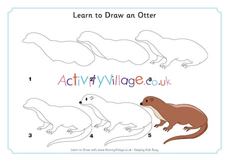 Learn to Draw an Otter