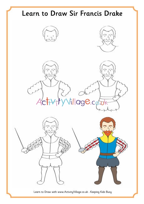 20+ Fantastic Ideas How To Draw Sir Francis Drake Step By Step