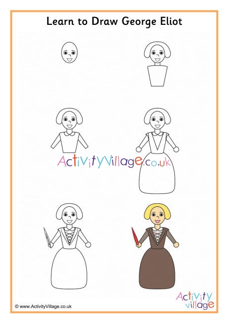 Learn To Draw George Eliot