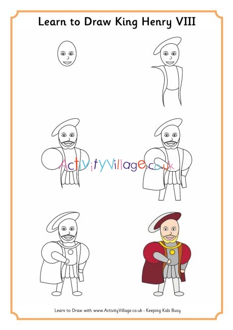 Learn to Draw Henry VIII