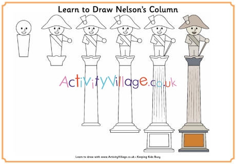 Learn to draw Nelson's column
