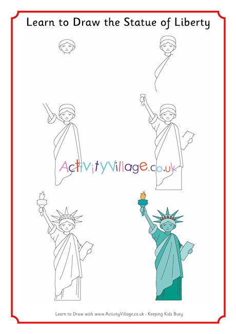 Learn to Draw the Statue of Liberty