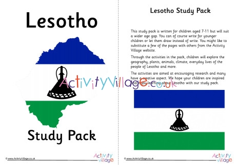 Lesotho Study Pack
