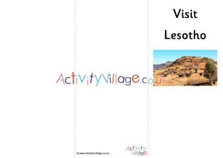 Lesotho Tourist Leaflet