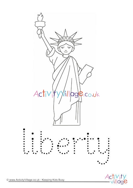 Liberty Word Tracing