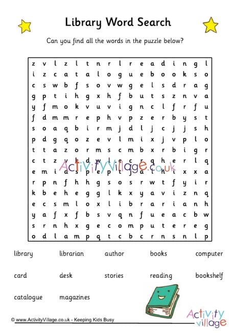 Library word search