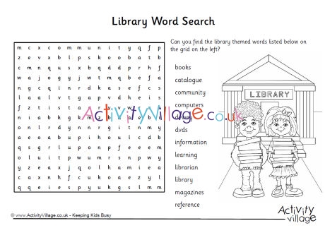 library word search 2