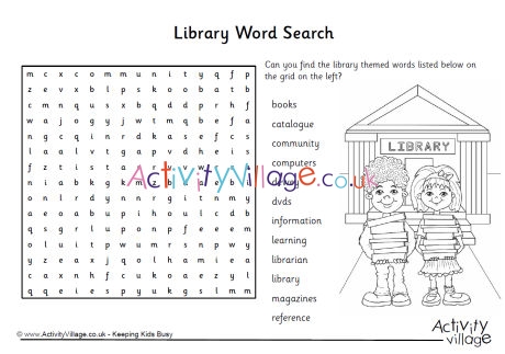 Library word search