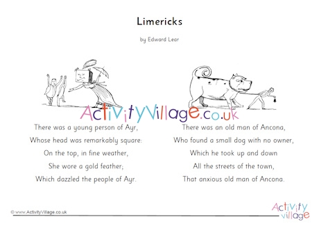Limericks by Edward Lear slideshow