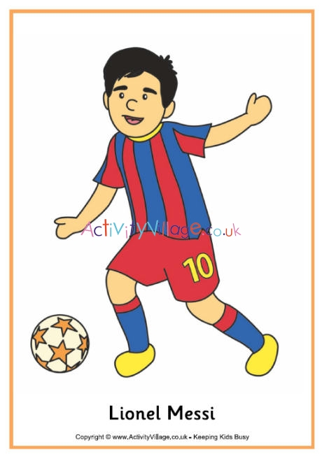 Lionel Messi poster