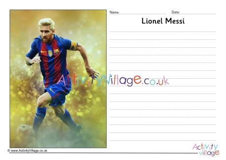 Lionel Messi Story Paper 2