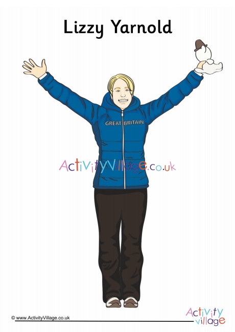 Lizzy Yarnold Poster