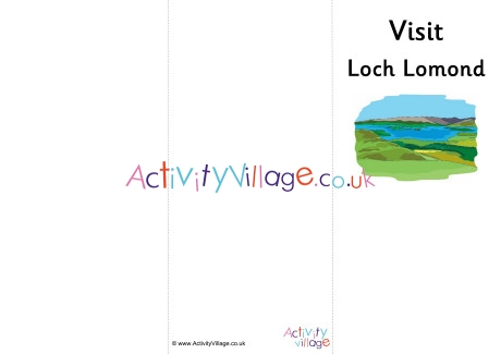 Loch Lomond Tourist Leaflet