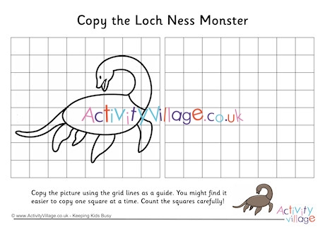 Loch Ness Monster Grid Copy