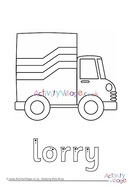 Lorry Finger Tracing