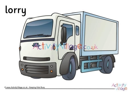 Lorry Poster