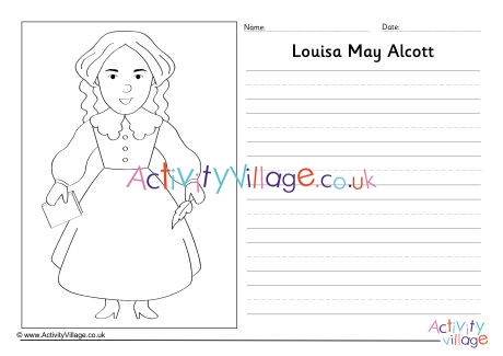 Louisa May Alcott Story Paper